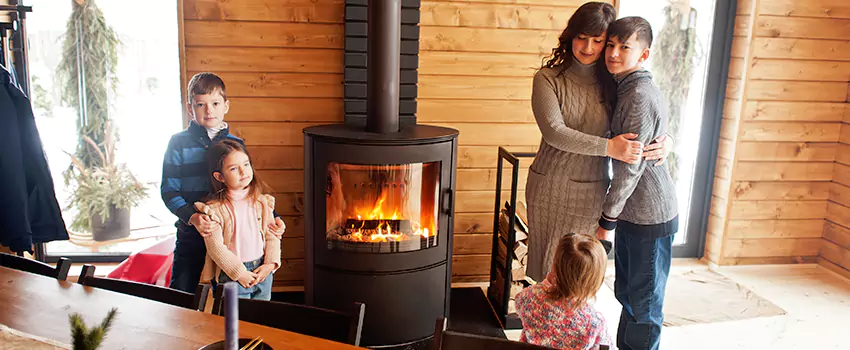 Morso Cast Iron Fireplace Insert Installation in Dundalk, Maryland