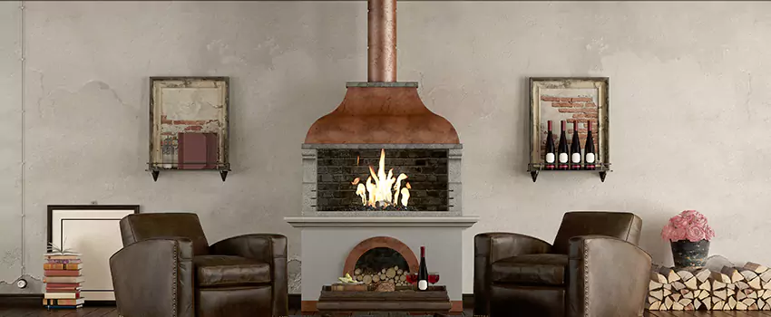 Thelin Hearth Products Providence Pellet Insert Fireplace Installation in Dundalk, MD