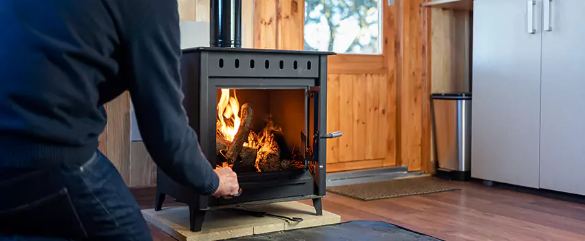 Open Hearth Wood Fireplace Installation in Dundalk, MD