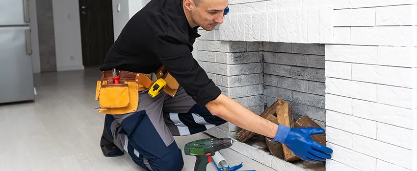 Fireplace Damaged Damper Frame Repair Services in Dundalk, Maryland