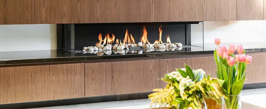 Double-height Fireplace Design Refurbishment in Dundalk, Maryland